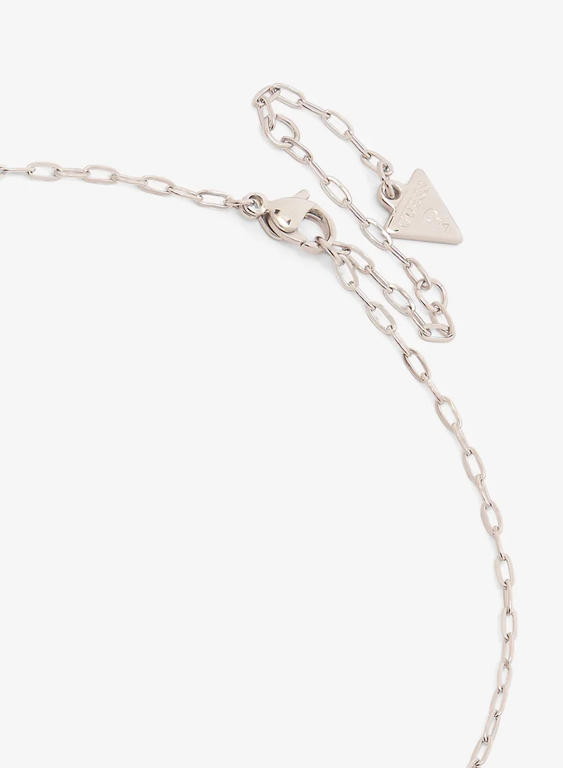 GUESS  Heart Necklace And  Studs for Women | Best Price UAE